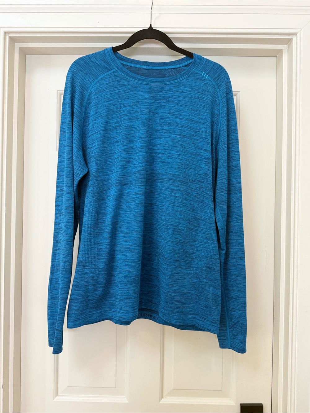 Lululemon Men's Tech Long-Sleeve Top (Size Large; Blue)